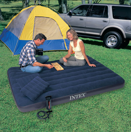 Nafukovací matrace Alltoys CZ Matrace nafukovací s polštářem (2)