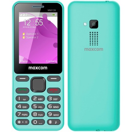 Mobilní telefon MaxCom MM139 - modrý
