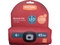 Čepice s čelovkou Extol Light 43198 čepice s čelovkou 4x45lm, nabíjecí, USB, červená, univerzální velikost (4)