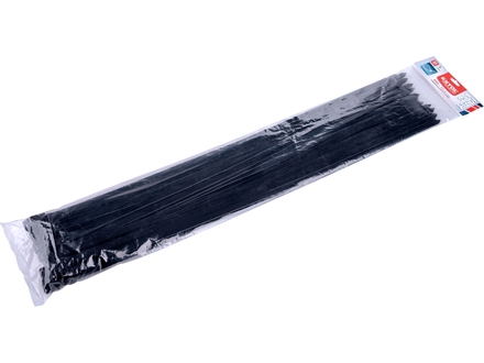 Stahovací pásky Extol Premium (8856180) černé, 900x12,4mm, 50ks, nylon PA66