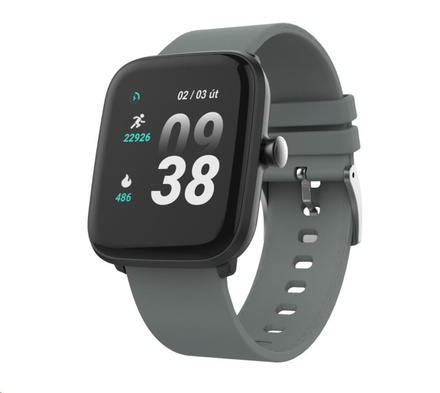 Chytré hodinky iGET FIT F25 - černé (1)