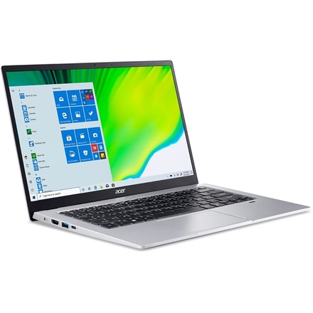 Notebook 14" Acer Swift 1 (SF114-33-P75C) Pentium Silver N5030, 8GB, 256GB, 14", Full HD, bez mechaniky, Intel UHD 605, BT, FPR, CAM, W10 Home - stříbrný (NXHYSEC001) (2)