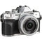 Kompaktní fotoaparát s vyměnitelným objektivem Olympus E-M10 Mark IV 1442 EZ kit silver/silver (2)