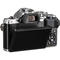 Kompaktní fotoaparát s vyměnitelným objektivem Olympus E-M10 Mark IV 1442 EZ kit silver/silver (8)