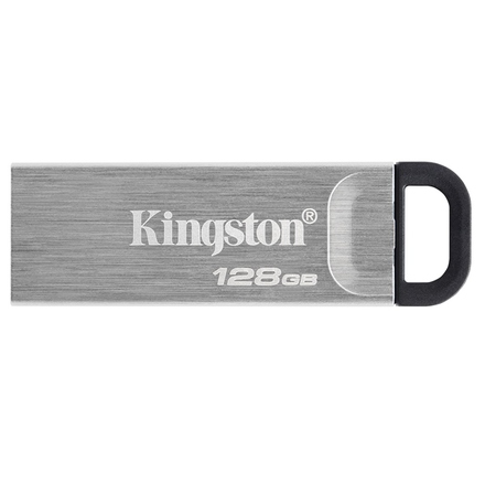 USB Flash disk Kingston DataTraveler Kyson 128GB USB 3.2 - stříbrný (1)