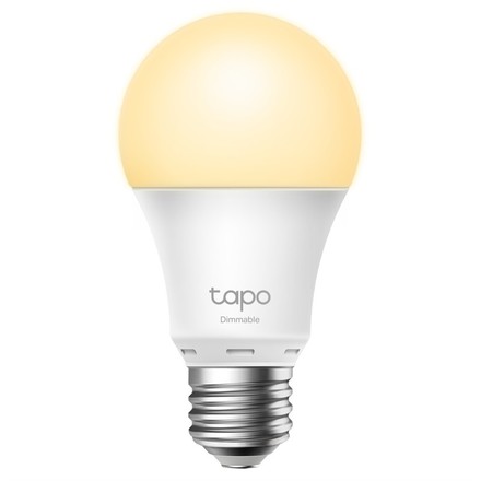 LED žárovka TP-Link Tapo L510E Smart, 8, 7 W, E27, teplá bílá
