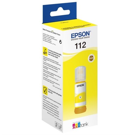 Inkoustová náplň Epson 112, 70 ml originální - žlutá