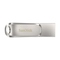 USB Flash disk Sandisk Ultra Dual Luxe 128GB USB/ USB-C - stříbrný (3)