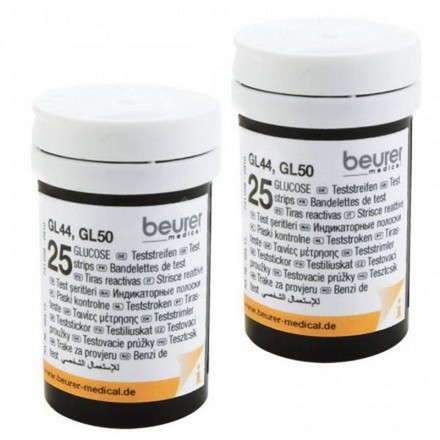 Sada testovacíh proužků ke glukometru Beurer 464.14