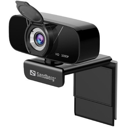 Webkamera Sandberg Webcam Chat 1080p - černá
