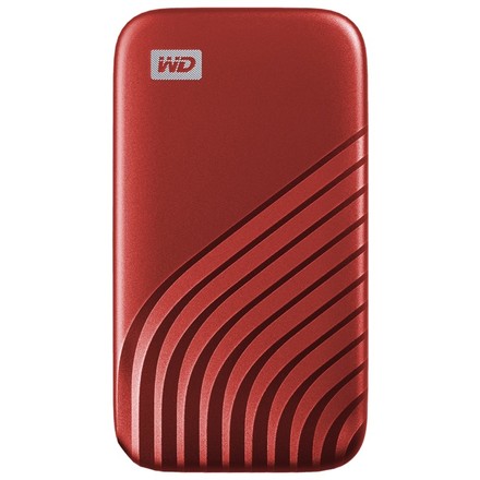 Externí pevný SSD disk 2,5&quot; Western Digital My Passport SSD 1TB - červený