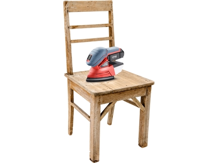 Vibrační bruska Extol Premium (8891844) delta aku SHARE20V, 20V Li-ion, 2000mAh (3)