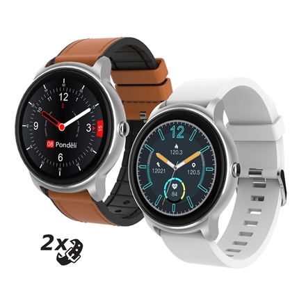 Chytré hodinky iGET FIT F60 - růžové/zlaté (1)