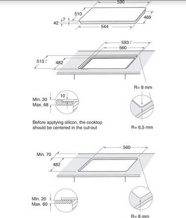 Plynová varná deska Indesit ING 61T/WH (5)