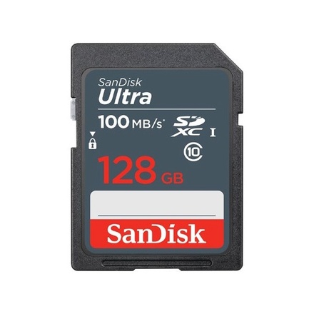 Paměťová karta Sandisk SDXC Ultra 128GB UHS-I U1 (100R/ 20W)