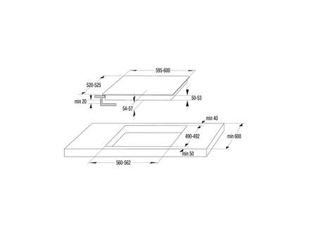 Sklokeramická varná deska Mora VDSS 654 FFW (1)