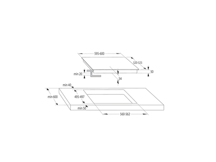 Indukční varná deska Mora VDIS 658 FF (1)