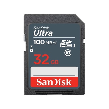 Paměťová karta Sandisk SDHC Ultra 32GB UHS-I U1 (100R/ 20W)