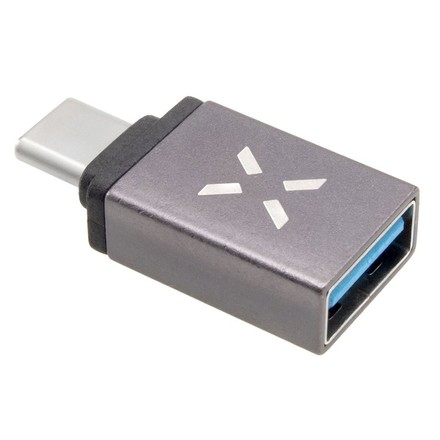 Redukce Fixed Link USB-A/ USB-C - šedá
