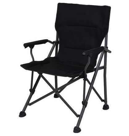 Campingová židle ProGarden KO-FE2000070 Židle campingová REDCLIFFS skládací černá