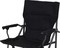 Campingová židle ProGarden KO-FE2000070 Židle campingová REDCLIFFS skládací černá (1)