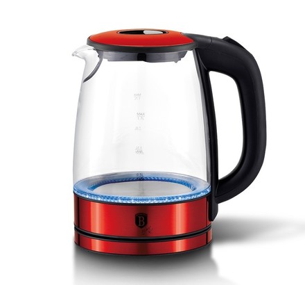 Rychlovarná konvice Berlingerhaus BH-9117 Rychlovarná konvice 1,7 l Burgundy Metallic Line (1)