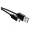 USB kabel Emos SM7009BL USB kabel 2.0 A/M - mini B/M 2m černý  (1)