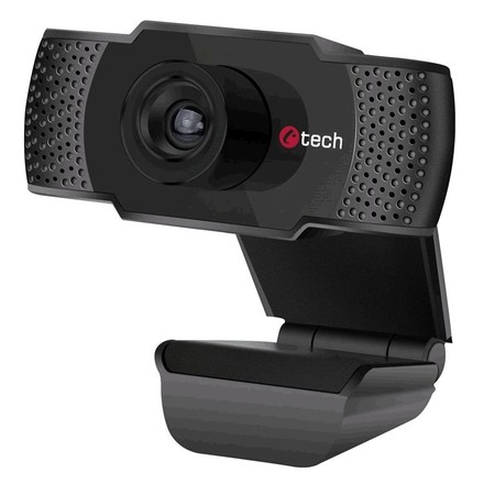 Webkamera C-Tech CAM-07HD, 720p - černá