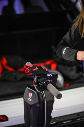 Rukavice Ducati Rukavice bílá-červená (2)