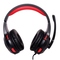 Sluchátka s mikrofonem Gembird GHS-U-5.1-01, 5.1 surround - černý/ červený (1)