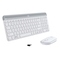 Set klávesnice s myší Logitech Wireless Combo Slim MK470 - bílá (5)