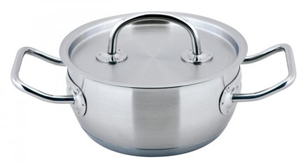 Kastrol s poklicí CS Solingen CS-043117 Kastrol s poklicí nerezová ocel 1 l / pr. 16 x 7,5 cm PRO-X