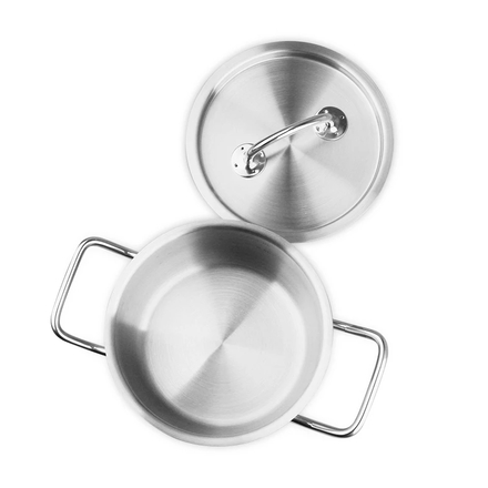 Kastrol s poklicí CS Solingen CS-043117 Kastrol s poklicí nerezová ocel 1 l / pr. 16 x 7,5 cm PRO-X (2)