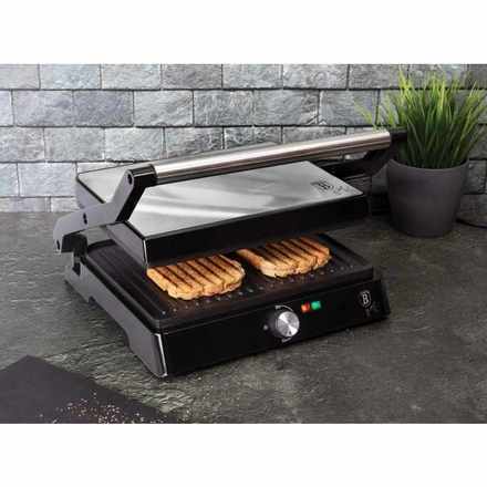 Kontaktní gril s nepřilnavým povrchem Berlingerhaus BH-9136 2000 W Royal Black Collection (4)