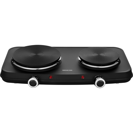 Dvouplotýnkový elektrický vařič Sencor SCP 2254BK-EUE4 (1)