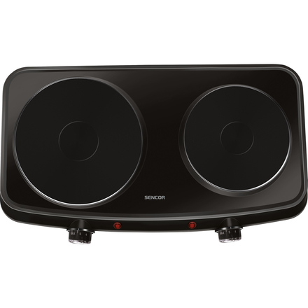 Dvouplotýnkový elektrický vařič Sencor SCP 2254BK-EUE4 (2)