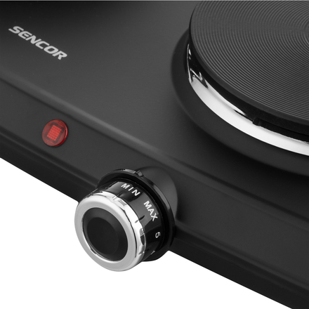 Dvouplotýnkový elektrický vařič Sencor SCP 2254BK-EUE4 (4)