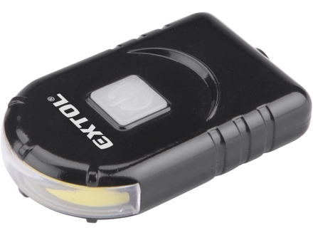 Světlo na čepici Extol Light (43182) s klipem, 160lm, USB nabíjení