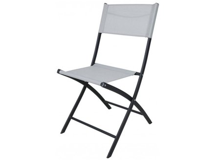 Zahradní židle ProGarden KO-X60000200 skládací šedá