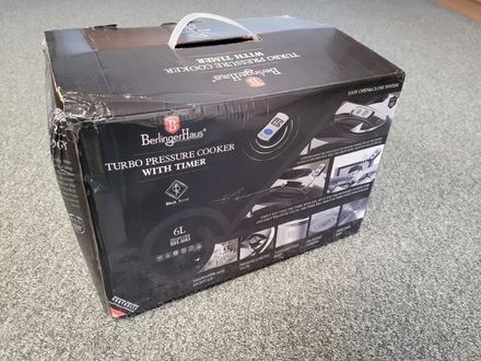 Tlakový hrnec Berlingerhaus BH 1083 Tlakový hrnec s časovačem 6 L nerez (rozbaleno) (2)