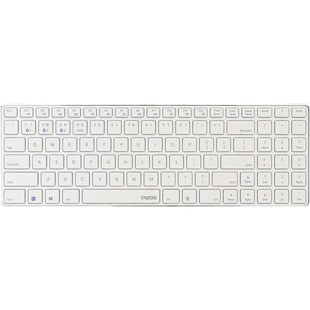 Počítačová klávesnice Rapoo E9100M - bílá