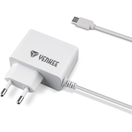 USB kabel Yenkee YAC 2017WH Micro USB Nabíječka 2A