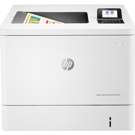 Laserová tiskárna HP Color LaserJet Ent M554dn A4, 33str./ min, 33str./ min, 1 GB, WF, - bílá