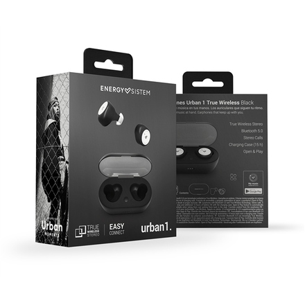 Sluchátka do uší Energy Sistem Urban 1 TWS - černá (7)