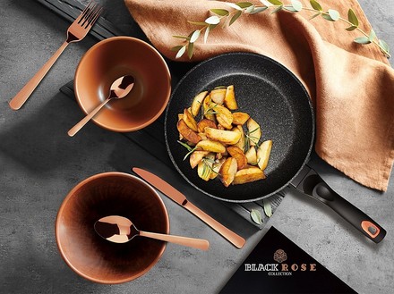 Pánev s mramorovým povrchem Berlingerhaus BH-6156 Black Rose Collection sada 3 ks (4)