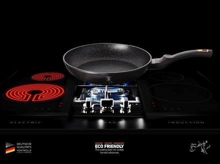 Pánev s mramorovým povrchem Berlingerhaus BH-6156 Black Rose Collection sada 3 ks (6)