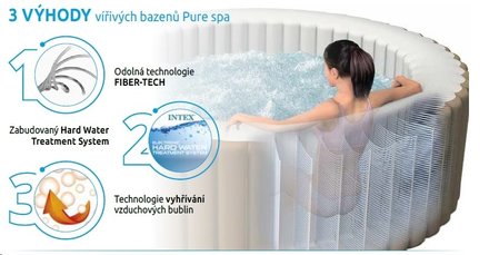 Nafukovací vířivka Marimex Pure Spa HWS (2)