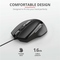 Počítačová myš Trust Voca Comfort / optická/ 6 tlačítek/ 2400DPI - černá (4)