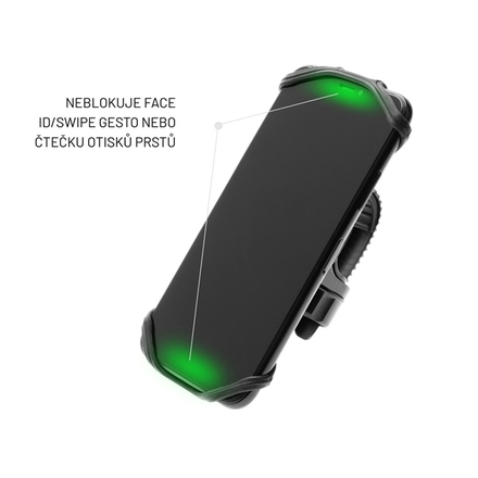 Držák na mobil Fixed Bikee 2 - černý (7)