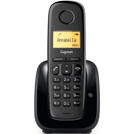 Stolní bezdrátový telefon Siemens Gigaset A180 - černý